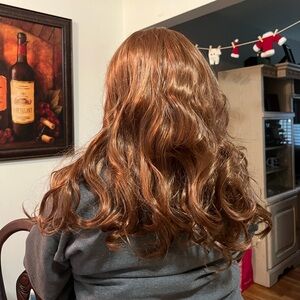 Luxurious Auburn Hair Wig